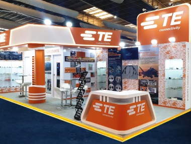 TE Connectivity Exhibition Stall Fabrication