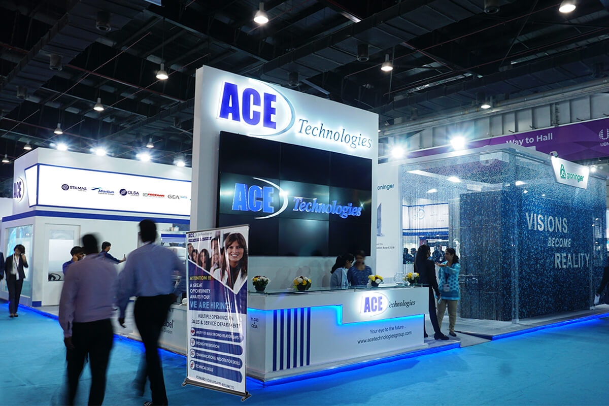 ACE TECHNOLOGIES 273 SQM - CPHI 2018