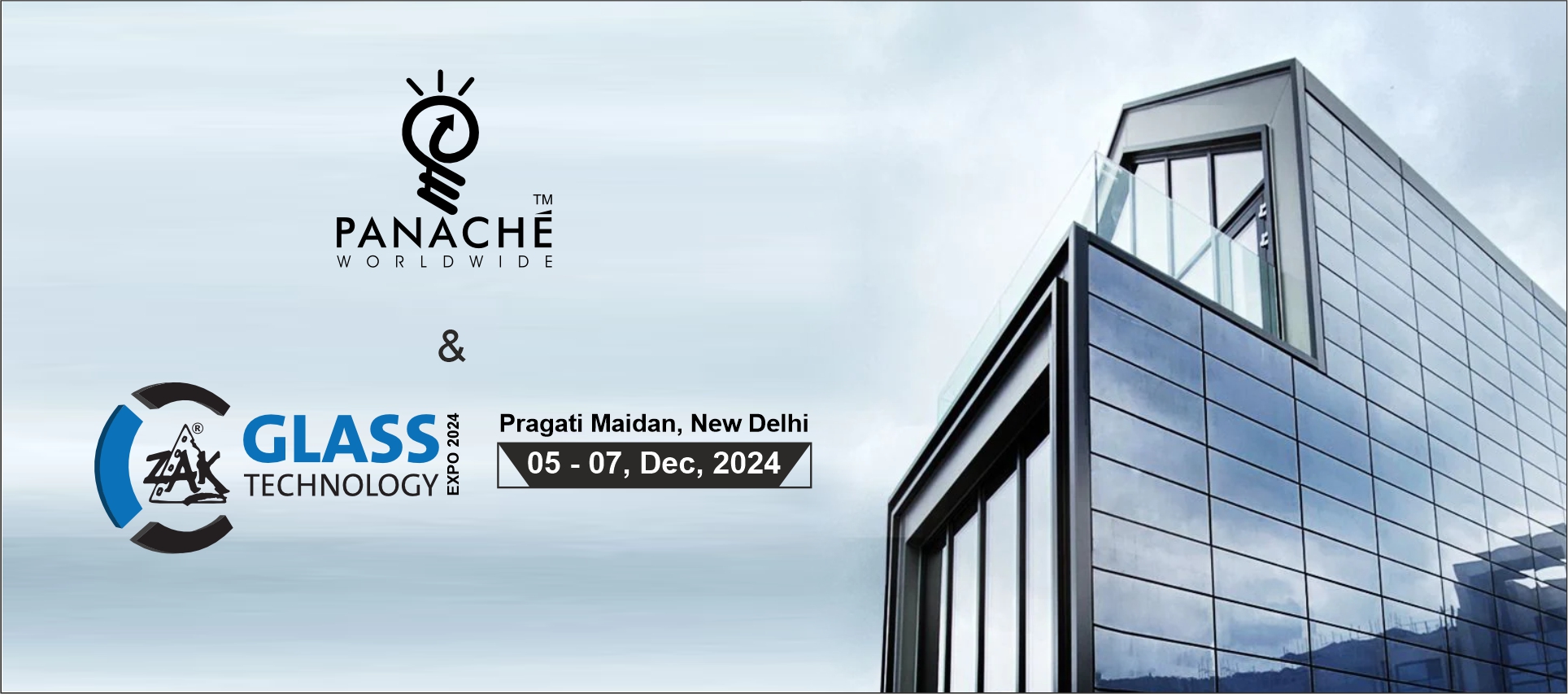 Exhibition Stand/Booth Designer for Zak Glass Technology Expo 2024 Panache Exhibitions